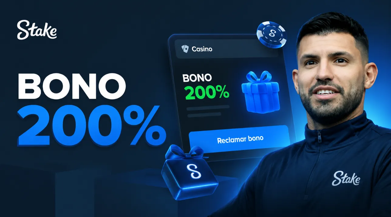 Bono del 200 por ciento en casino Kun Aguero oficial